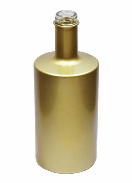 Viva 500ml gold glänzend, Mündung  GPI28  Lieferung ohne Verschluss, bei Bedarf bitte separat bestellen.